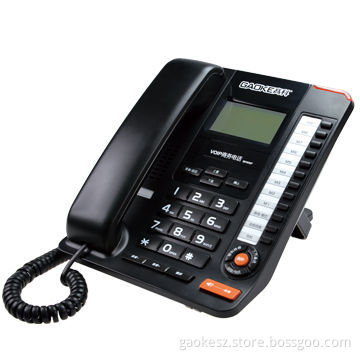 VoIP phone, supports VPN connection based on PPTP, supports DMZ